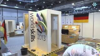 WorldSkills 2013 - Wettbewerb der Stuckateure und Trockenbauer