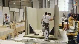 EuroSkills2014 Wettbewerb der Stuckateure