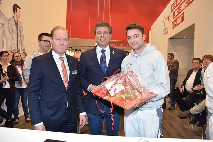 David Reingen aus Düsseldorf vertritt Deutschlands Stuckateure bei der EuroSkills in Schweden